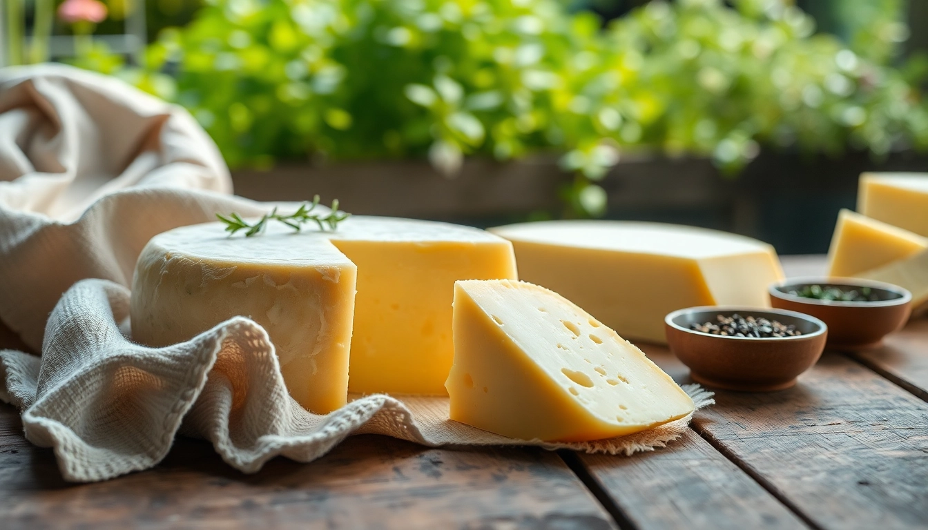 Gebruik van een kaasdoek om zelfgemaakt kaas te bereiden in een rustieke setting.
