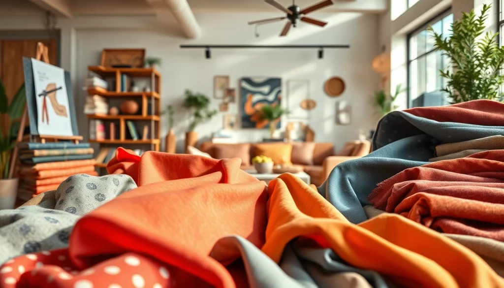 Punta di Roma stoffen in een stijlvolle presentatie met rijke texturen en kleuren.