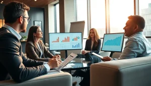 Analyze competitor pricing strategies in a collaborative business meeting setting.