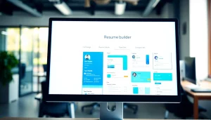 Create and customize beautiful resumes with our innovative Resume Builder interface in a professional workspace