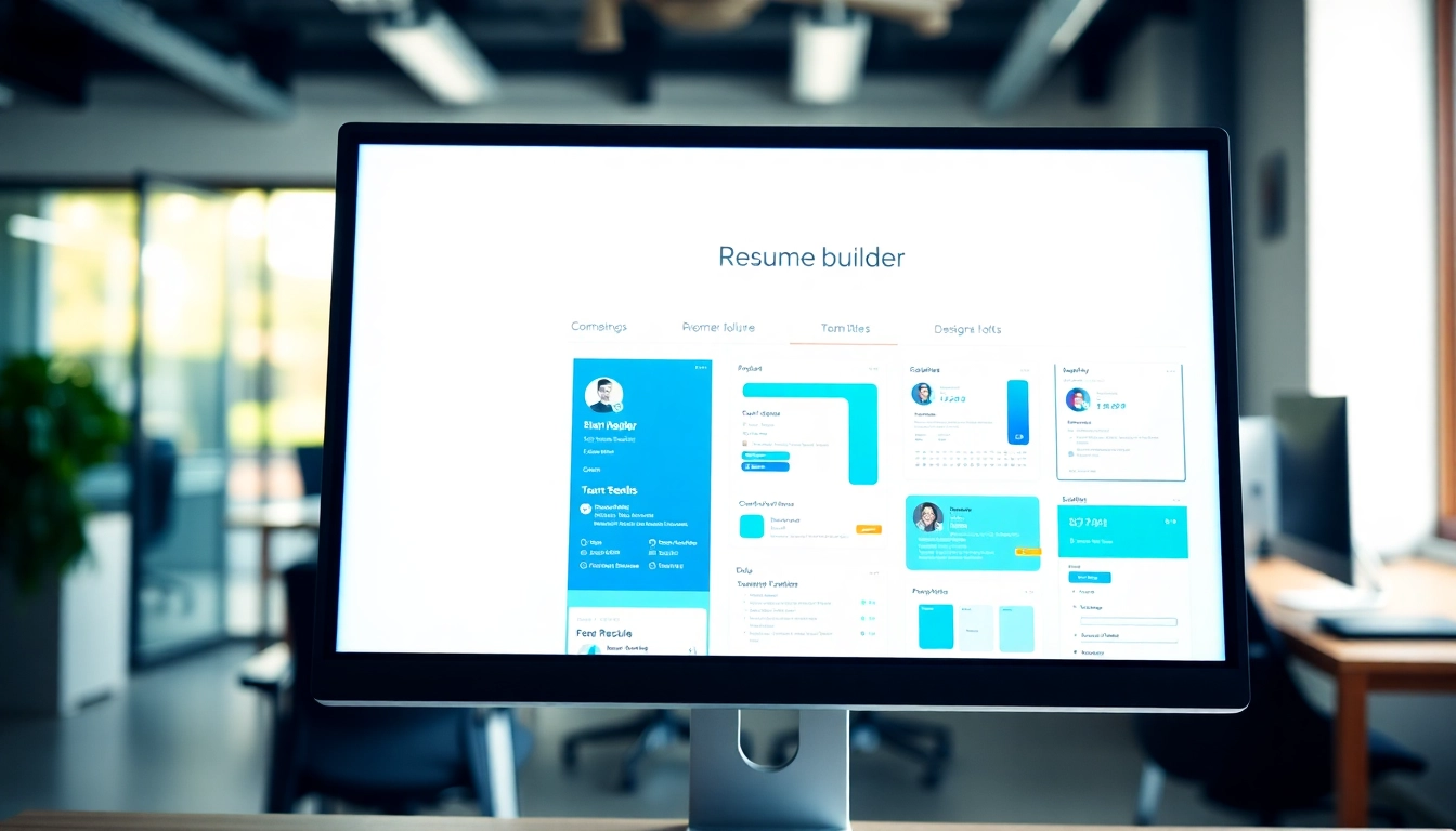 Create and customize beautiful resumes with our innovative Resume Builder interface in a professional workspace