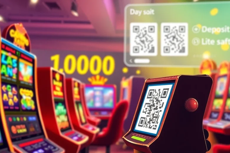 Slot deposit 1k dengan mudah menggunakan dompet digital dan mesin slot yang menarik.