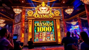 Experience the thrill of winning with Olympus 1000 slot machine at a luxurious casino.