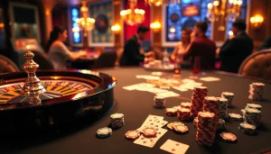 Experience the thrill of RIKVIP casino gaming with an exciting atmosphere and luxurious details.