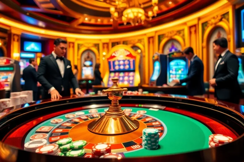 Vivez le frisson d'un casino en ligne fiable avec des tables de jeu vibrantes et des joueurs engagés.