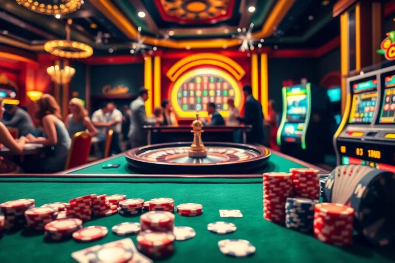 Vivez l'excitation d'un casino en ligne fiable avec une table de roulette passionnante et une atmosphère de jeu vibrante.