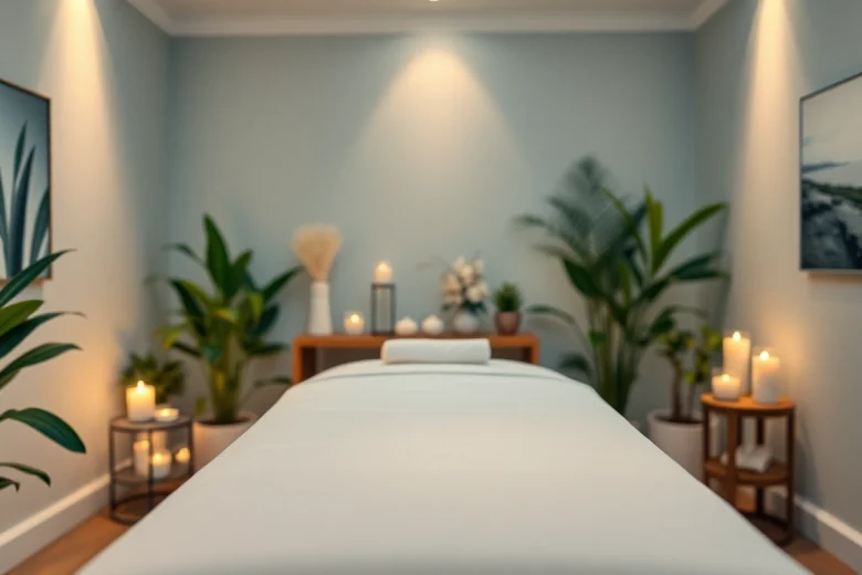 편안한 장식과 분위기가 조성을 이루는 하남마사지 환경.