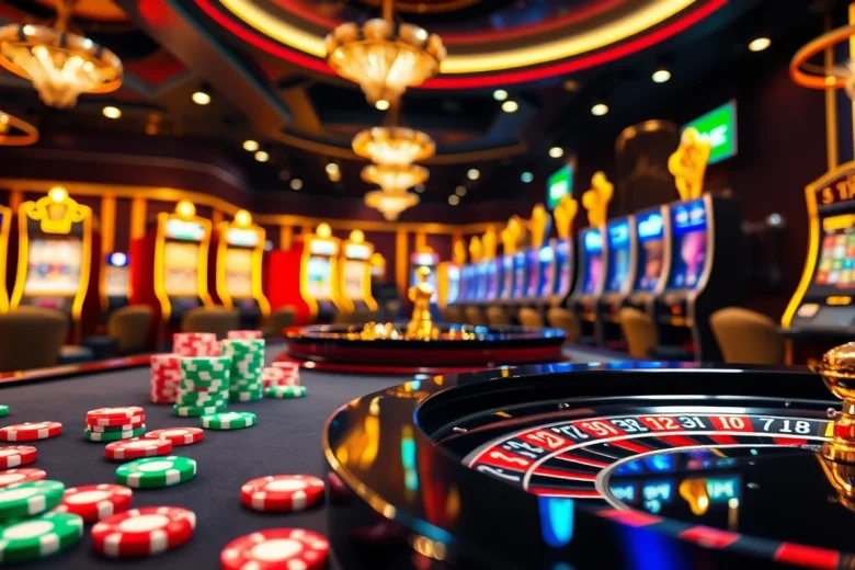 Les passionnés de jeux d'argent apprécient le frisson d'un casino en ligne fiable avec des jetons de poker vibrants et une roue de roulette captivante.