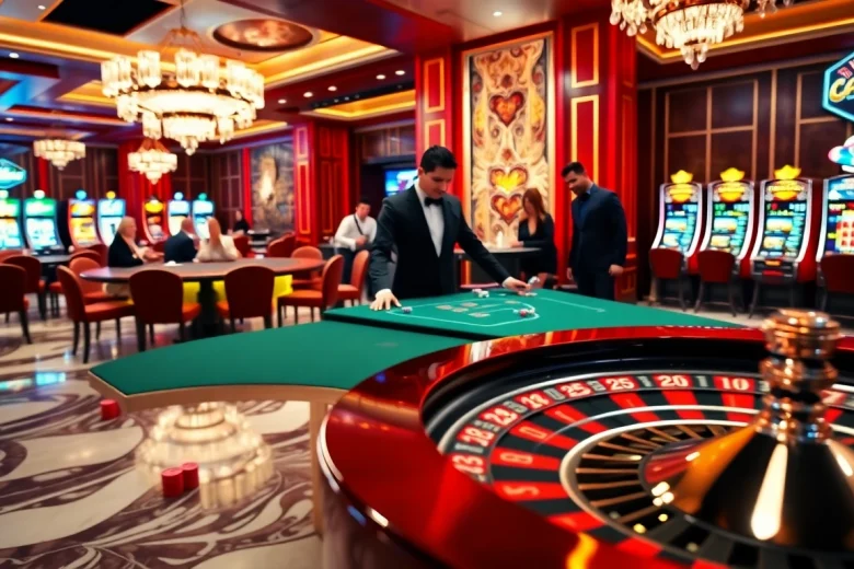 Vivez le frisson du casino en ligne fiable à une table de jeu luxueuse.