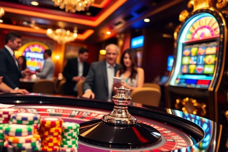 Vivez l'excitation d'un casino en ligne fiable avec des joueurs engagés dans la roulette et les machines à sous.