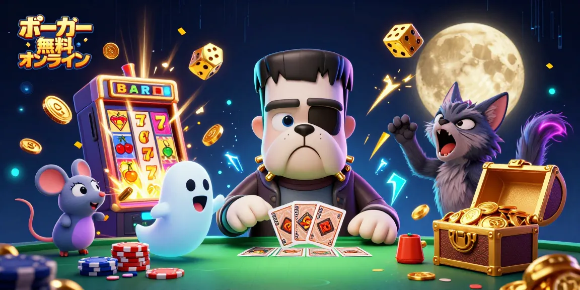 オンラインポーカーの無料対戦を楽しむアート。ポーカー 無料 オンラインの要素が満載。
